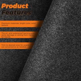 Olaismln rubber backing detail preventing seepage and improving grip