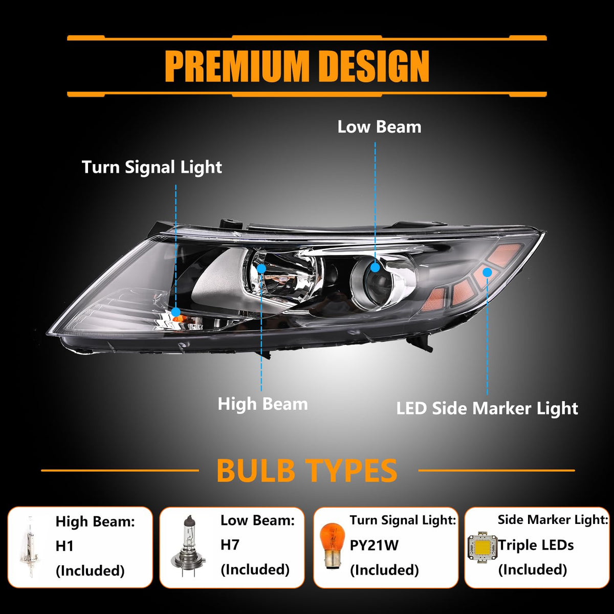 OLDANI black ABS housing detail illustrating rugged construction and corrosion resistance
