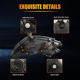 OLDANI black ABS housing detail showing durable construction