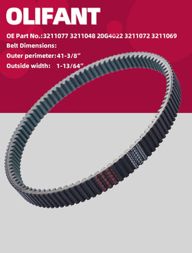 OLIFANT label and printed part number verifying compatibility benefit