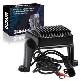 OLIFANT 74505-02 front view showing compact regulator and OEM-fit design benefit