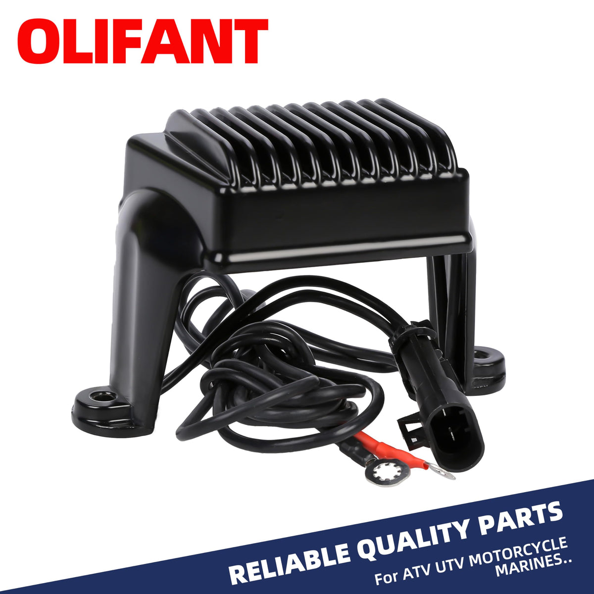 OLIFANT 74505-02 wiring harness attached illustrating ready-to-install convenience