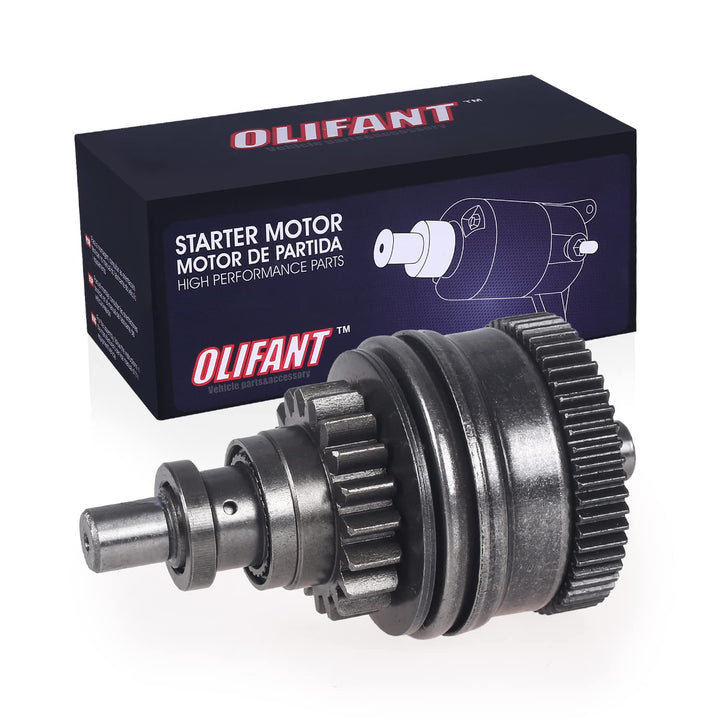 OLIFANT Bendix front view showing precise fit for Polaris models and improved starting reliability