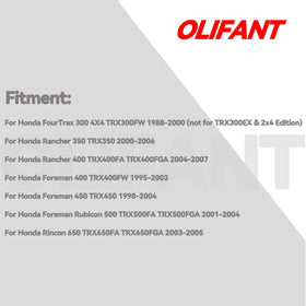OLIFANT brake shoe front profile highlighting correct OE fitment and stable bite