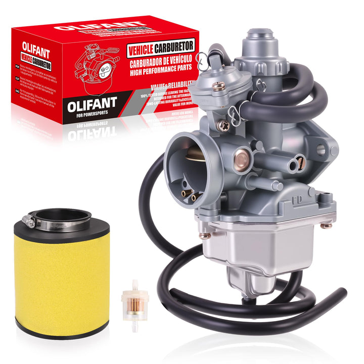 OLIFANT carburetor front view showing body and intake for correct fit