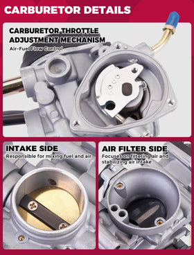 OLIFANT carburetor installed on Yamaha ATV demonstrating improved response