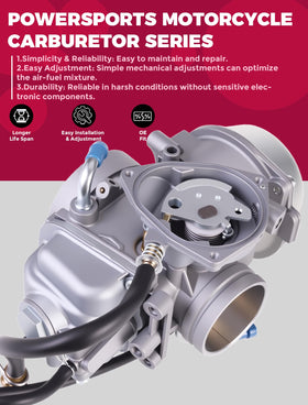 OLIFANT throttle linkage close-up with clear movement for precise control