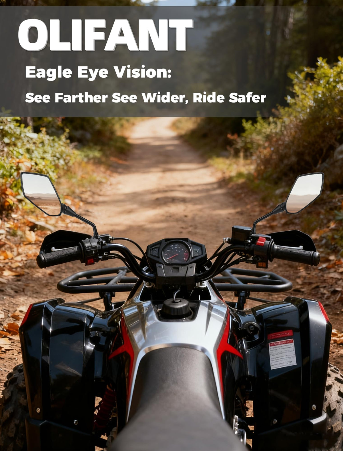 OLIFANT close-up of impact-resistant ABS housing highlighting durability and protection