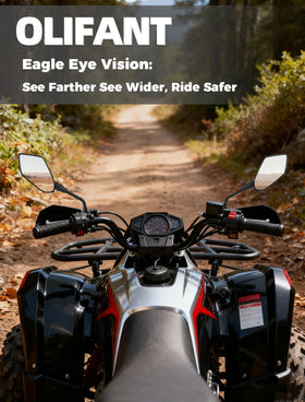 OLIFANT close-up of impact-resistant ABS housing highlighting durability and protection