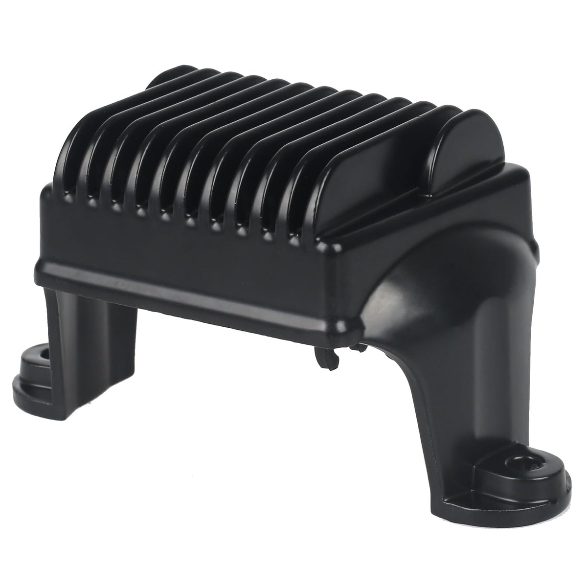 OLIFANT heat sink fin detail illustrating improved cooling and durability benefit