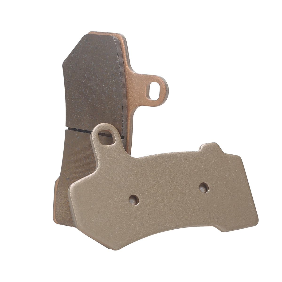 OLIFANT pads on a Road Glide in motion suggesting reliable stopping power
