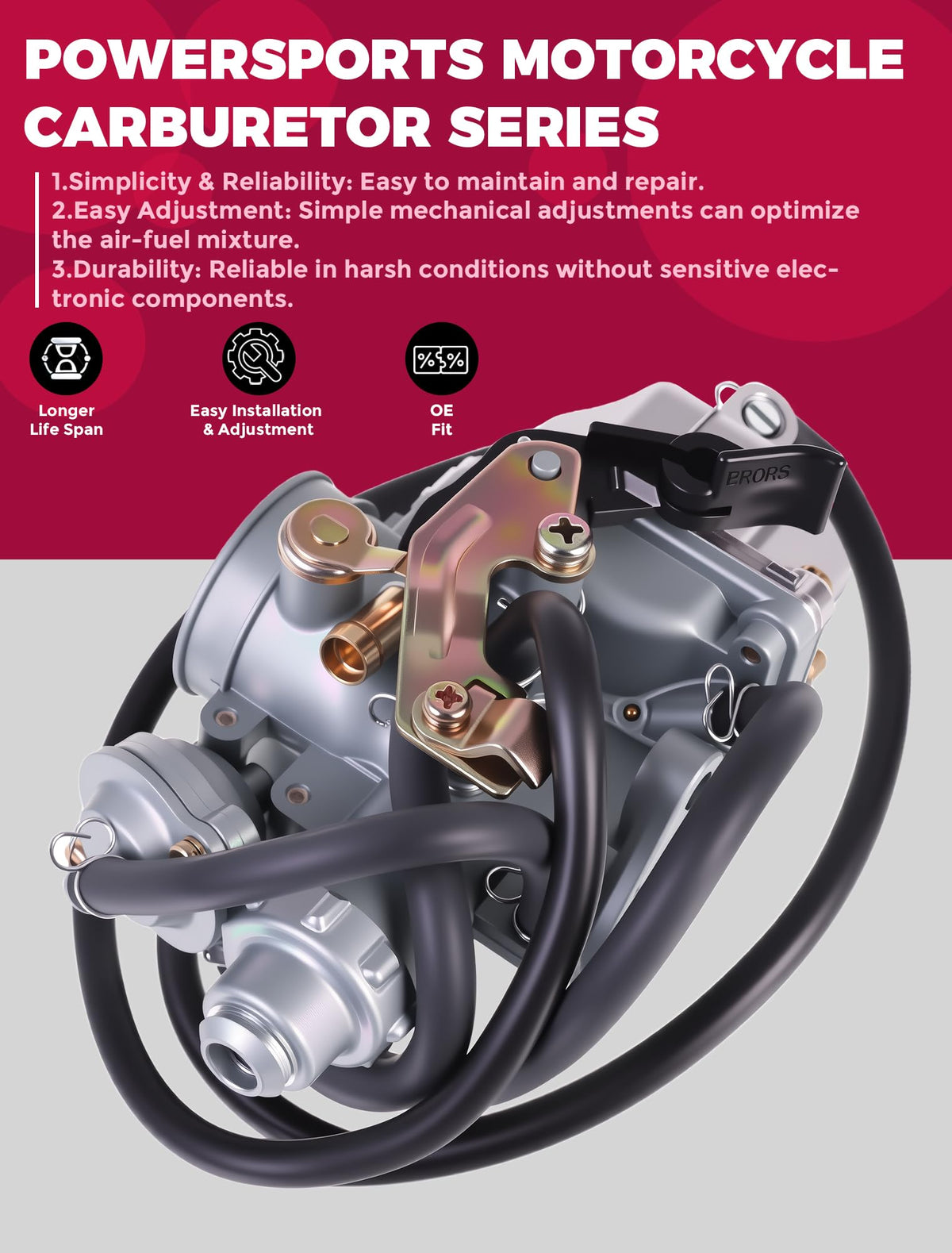 OLIFANT oil filter detail showing thread and seal for reliable replacement