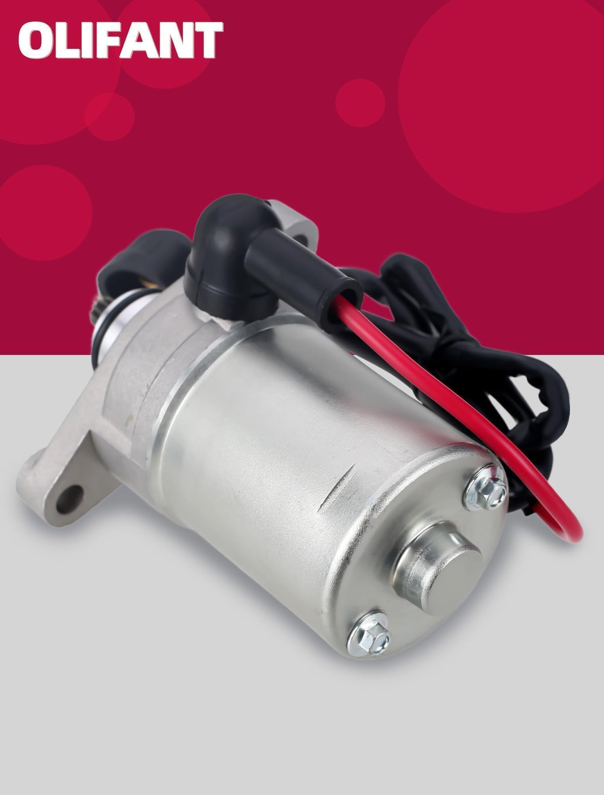 OLIFANT packaging and instruction sheet showing included parts and clear installation guidance
