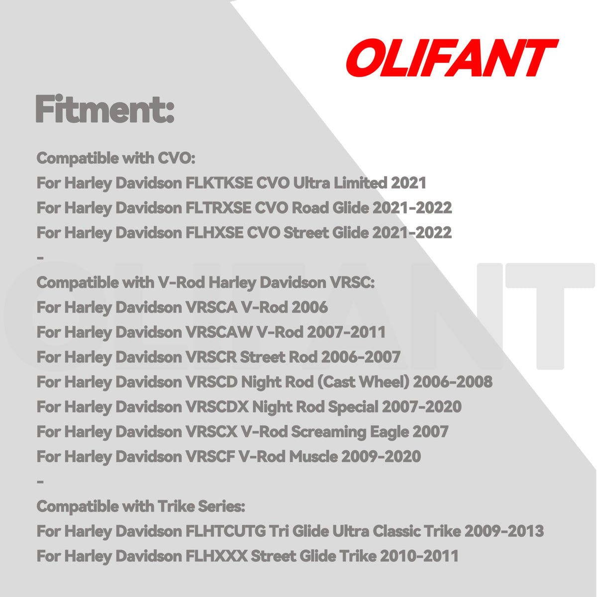 OLIFANT backing plate detail showing durable construction and fit