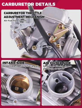 OLIFANT PD24J installed on scooter engine demonstrating direct-fit compatibility benefit