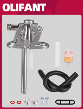 OLIFANT inline fuel filter detail highlighting debris protection benefit