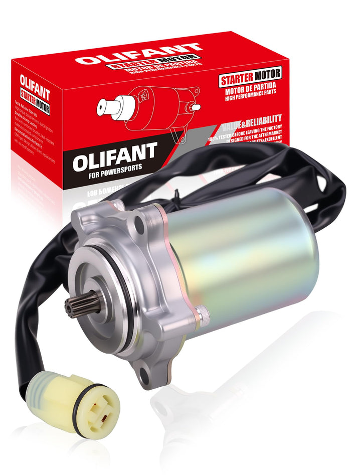 OLIFANT front view of motor showing fit and mounting for fast installation