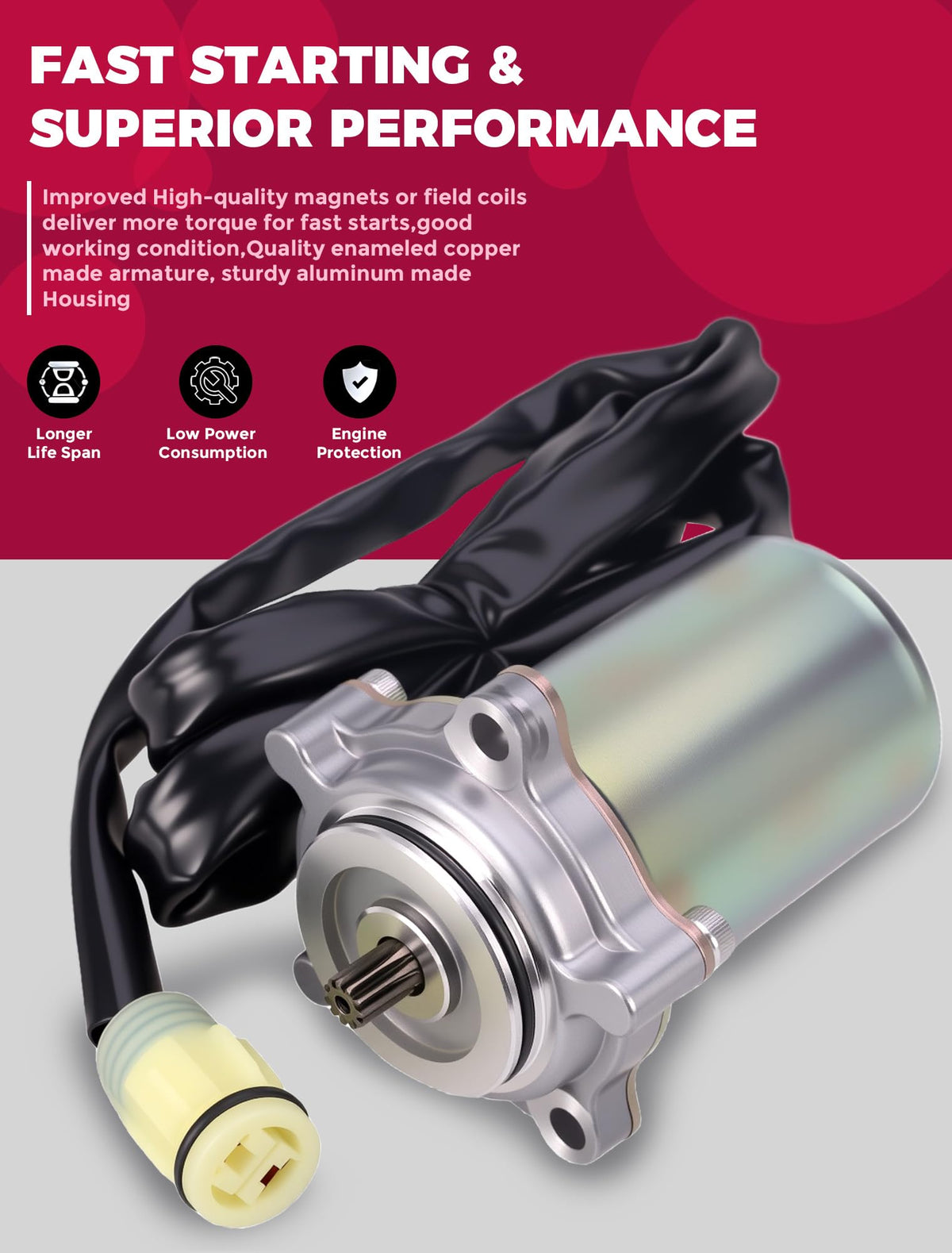 OLIFANT mounting flange view showing durable aluminum housing for longevity