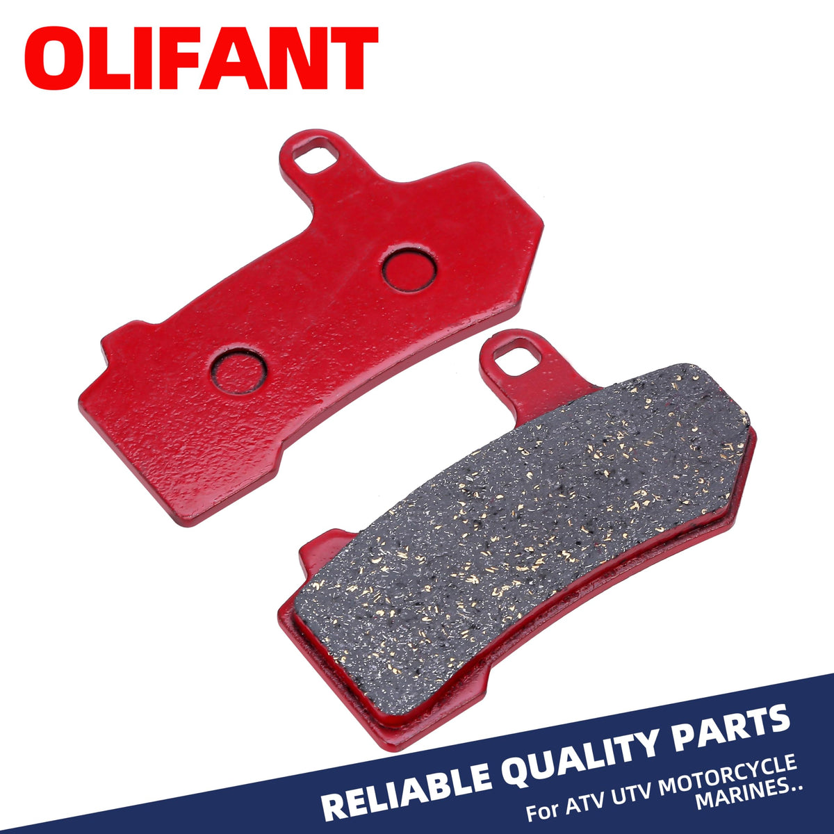 OLIFANT pad next to ruler for scale ensuring correct size verification before purchase