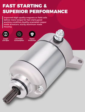 OLIFANT starter electrical connector detail ensuring correct plug fit and reliable connection