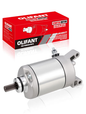 OLIFANT starter front view showing compact design and reliable fit