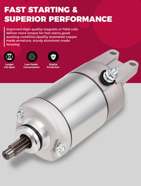 OLIFANT starter gear close-up showing precision reduction gears for smooth cranking