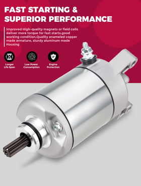 OLIFANT starter gear housing detail showing durable reduction gears