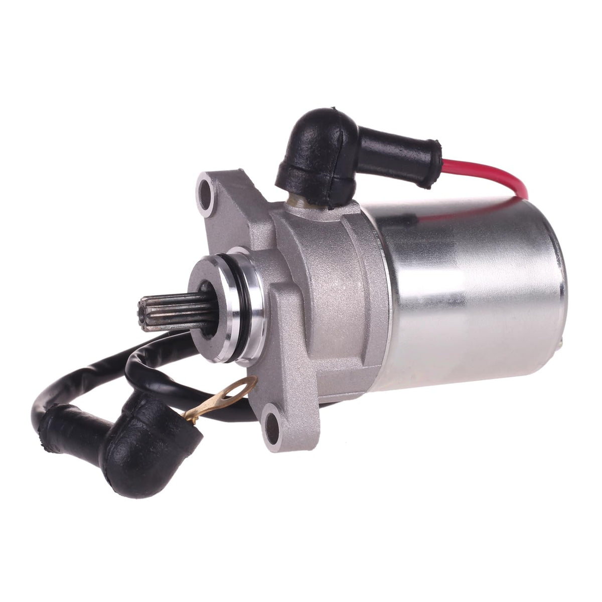 OLIFANT starter installed in ATV engine bay demonstrating restored starting performance