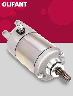 OLIFANT starter installed on a FourTrax demonstrating restored cranking performance