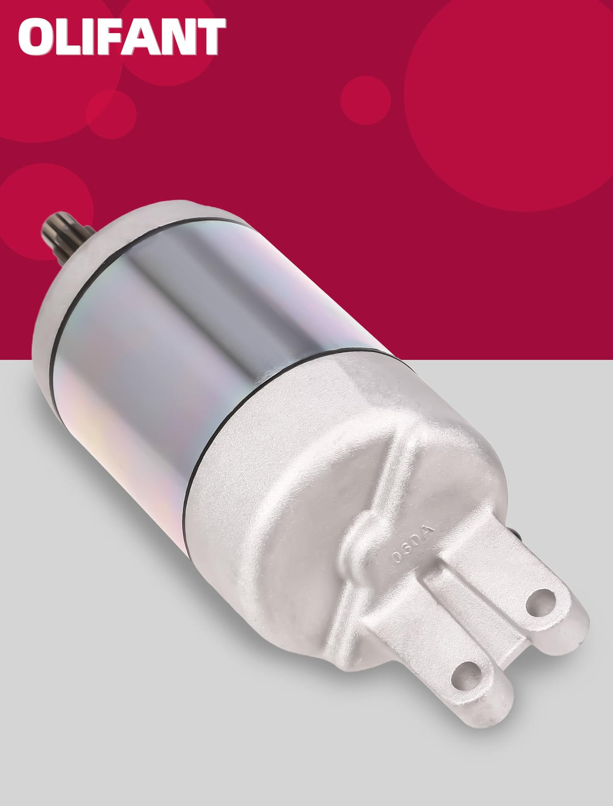 OLIFANT starter installed on Honda Foreman engine demonstrating fit