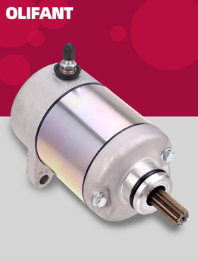 OLIFANT starter installed on Rancher demonstrating OEM-style compatibility