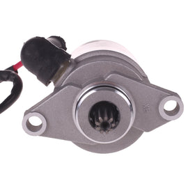 OLIFANT starter mounting flange detail illustrating robust aluminum housing for durability