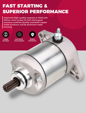 OLIFANT starter pinion closeup highlights gear quality for reliable engagement