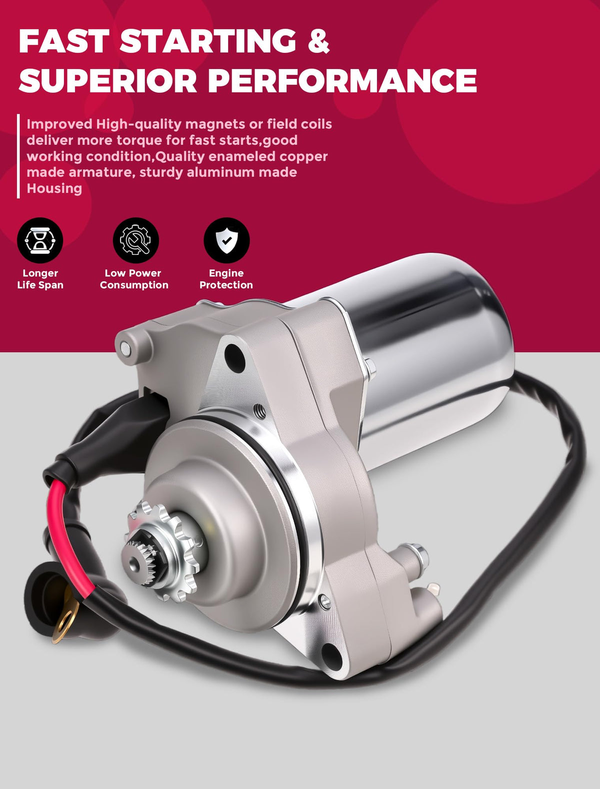 OLIFANT close-up of 12-tooth gear for precise engagement
