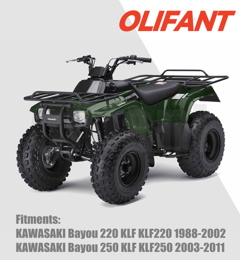 OLIFANT starter side mounting detail showing bolt pattern for easy fitment
