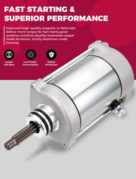 OLIFANT starter side terminals with corrosion-resistant benefit