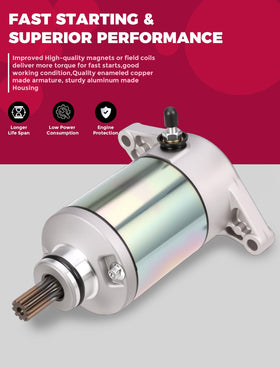 OLIFANT starter 10-tooth spline detail showing precise engagement benefit
