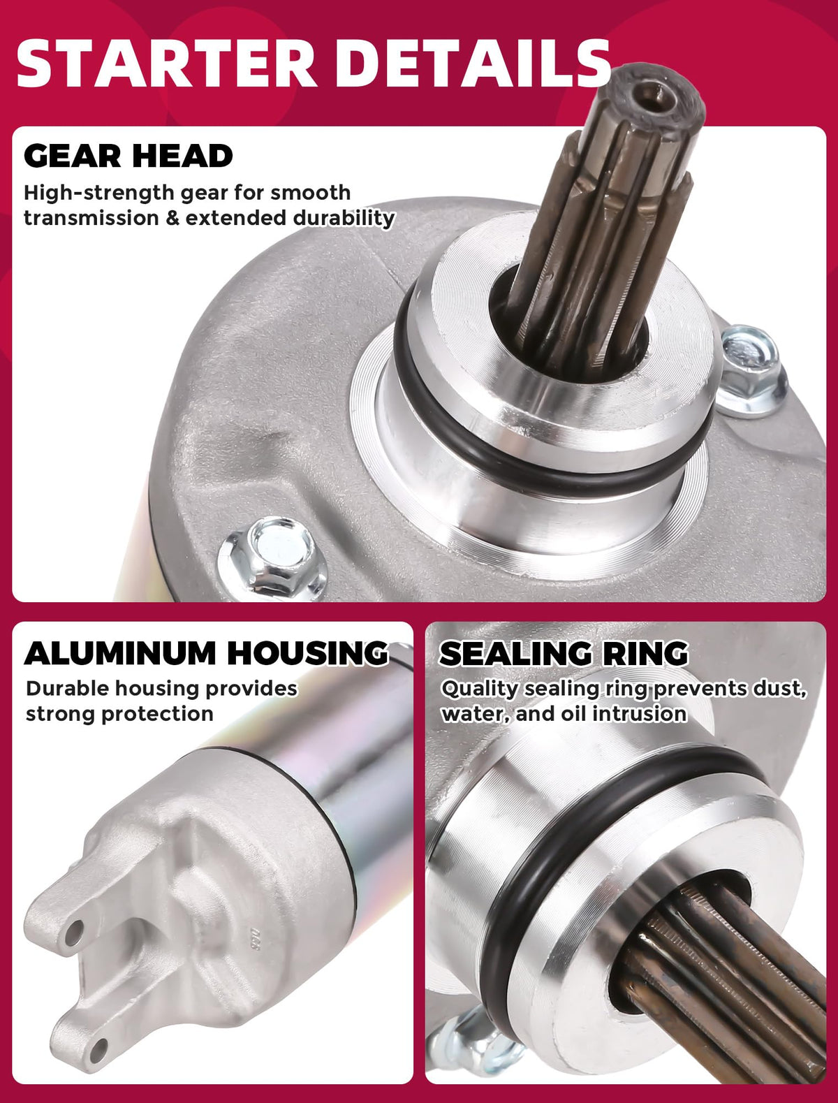 OLIFANT electrical terminals detail showing solid connections for dependable power transfer