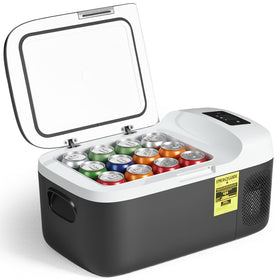 OLIXIS front view closed lid showing compact design and quick portability benefit