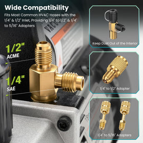 OLIXIS pump side vent and cooling fan for extended continuous operation