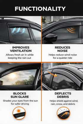 olltoz installed on rear driver side follows window contour for sleek appearance