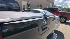olltoz lifestyle rear truck view illustrating integrated appearance