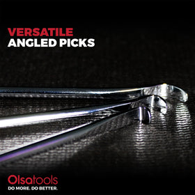 Olsa Tools pick removing an O-ring in engine bay demonstrating safe, precise removal benefit
