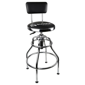 Olympia Tools front view of stool showing seat and base for durable seating