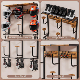 OMISRUIS metal J-hook and clip hook detail for secure hanging and quick access