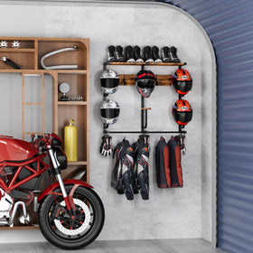 OMISRUIS installed in garage to save floor space and declutter work area