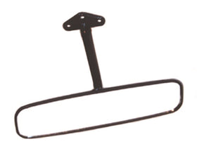 Omix-Ada interior rearview mirror front view showing original-style fit and clear visibility