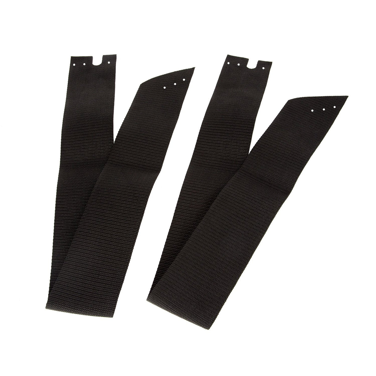 Omix-Ada soft top strap kit front packaging showing part label and fitment benefit