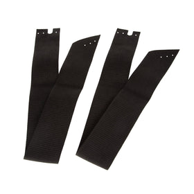 Omix-Ada soft top strap kit front packaging showing part label and fitment benefit