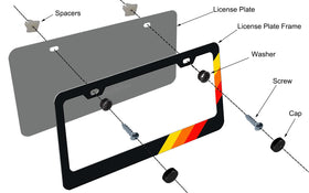 omlkibo hardware kit laid out showing included screws washers and easy-install benefit